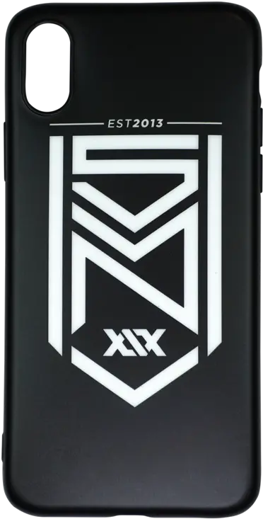 Crest Matte Black Iphone Case Sidemen Logo Png Crest Logo