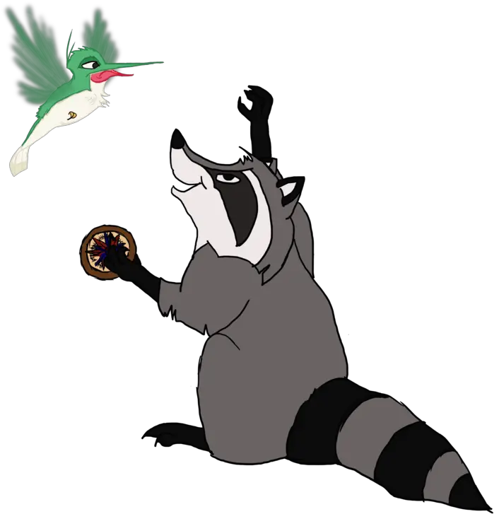 Pocahontas Png Pocahontas Raccoon And Hummingbird Pocahontas Png