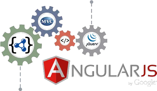 Reactjs Vs Angularjs Abstract Gear Png Angular Js Logo