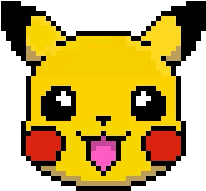 Download Free Png Pikachu Face Pikachu Pixel Art Pikachu Face Png