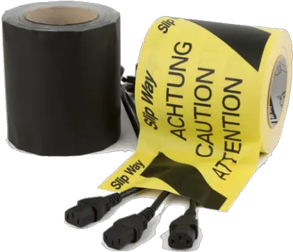 Slipway Tape Yellow Black Stage Depot Tunnel Tape Png Black Tape Png