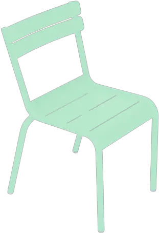 Fermob Luxembourg Kid Chair Childrenu0027s Stacking Acapulco Blue X Luxembourg Kid Table Fermob Png Chair Icon Top View