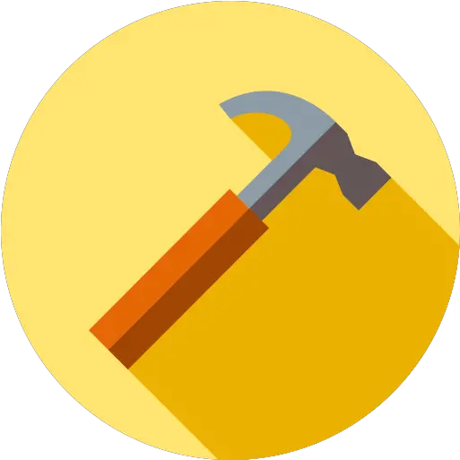 Hammer Circle Hammer Icon Png Hammer Icon Png