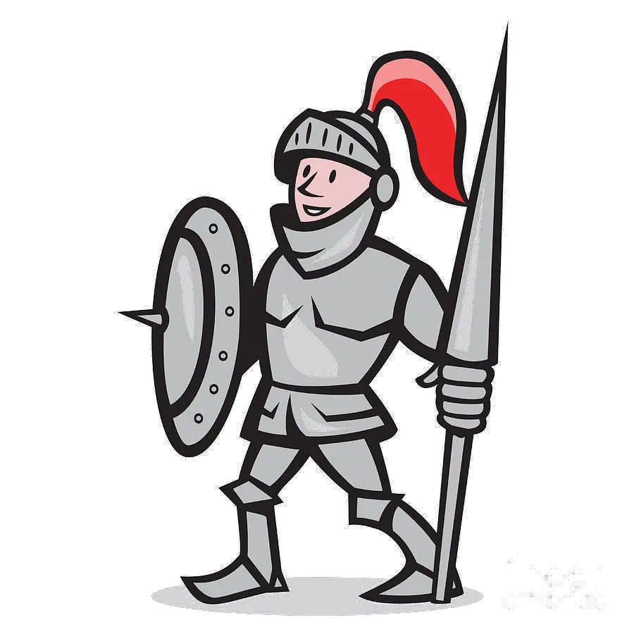 Download Hd Knight Png Picture Medieval Knight Cartoon Knight Transparent