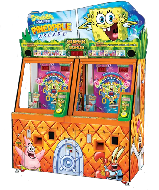 Spongebob Squarepants Pineapple Arcade Primetime Amusements Spongebob Pineapple Arcade Png Spongebob Characters Png