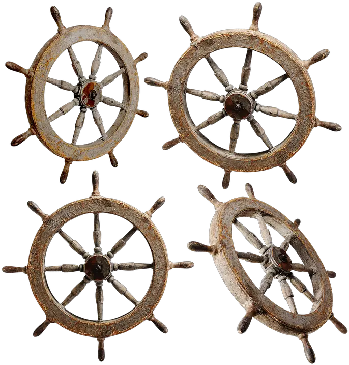 Ships Wheel Steering Ship Anchors Vector Png Ship Wheel Png