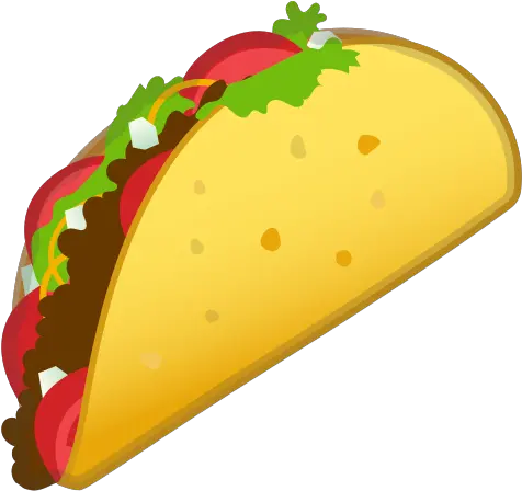 Icon Of Noto Emoji Food Drink Icons Tacos Icon Png Mexican Food Icon