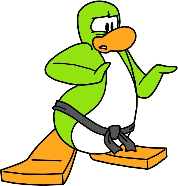 Image Result For Club Penguin Lime Lime Green Club Penguin Png Club Penguin Png