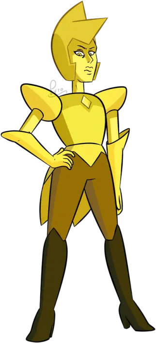 1940s Style Zen Cartmagento Transparent Yellow Diamond Steven Universe Png Steven Universe Png