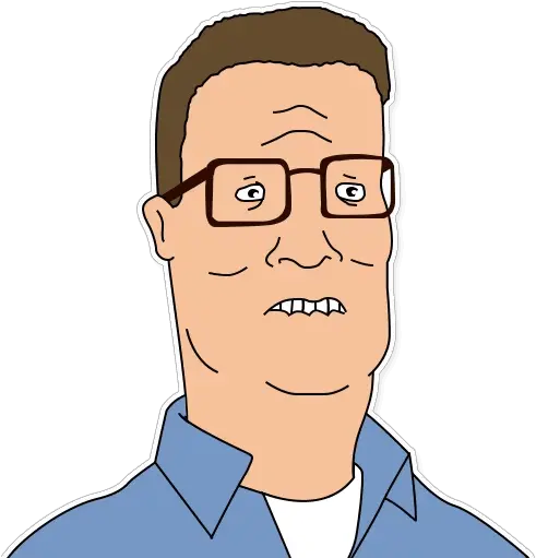 King Of The Stickers Set For Telegram Hank Hill Png Transparent Hank Hill Png