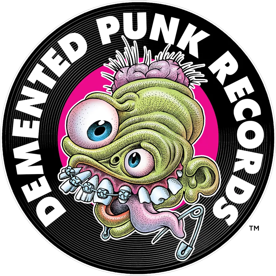 Official Demented Punk D Clip Art Png Punk Logo