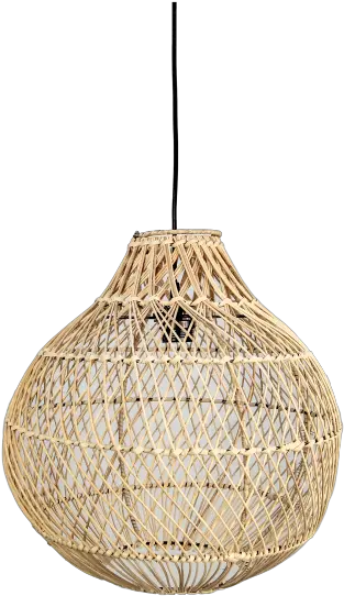 Hanging Ceiling Light U0027bulbu0027 Rattan Lighting Henk Rotan Hanglamp Png Hanging Light Png