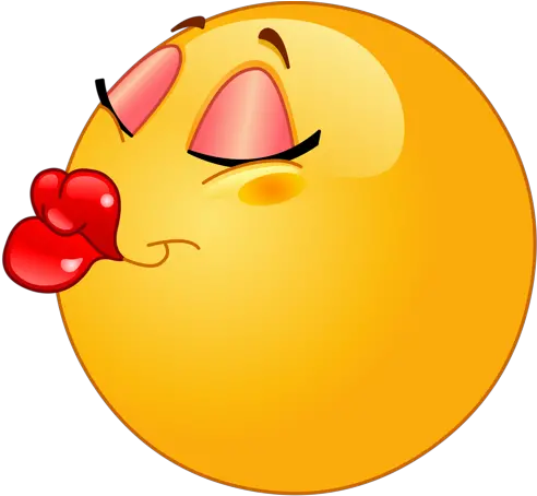 Emoticon Smiley Kiss Emoji Clip Art Sad Emoticon Png Kiss Emoji Png