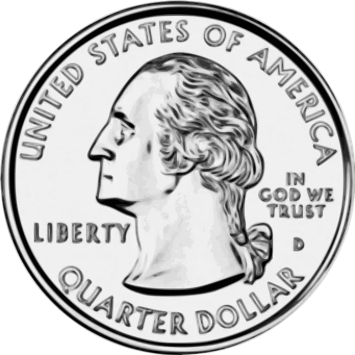 Quarter Png 5 Image Quarter Coin Clipart Quarter Png