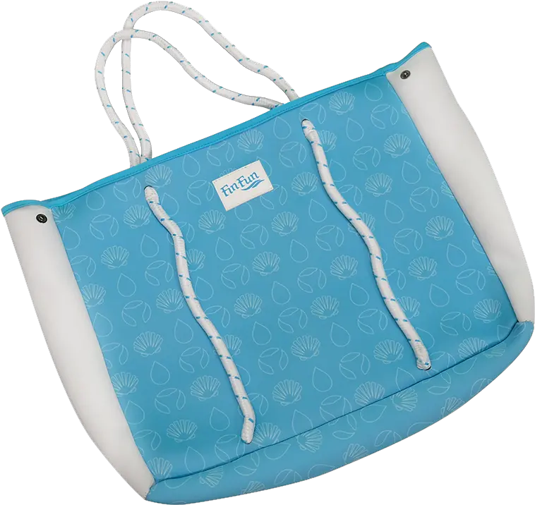 Blue Neoprene Tote Bag Clipart Full Size Clipart 2289674 Shoulder Bag Png Bag Png