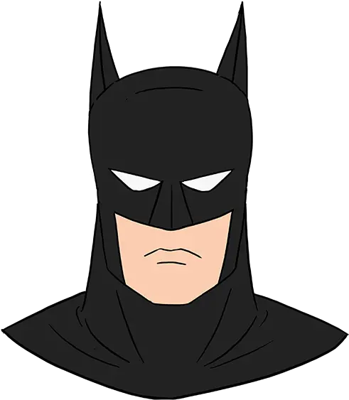 How To Draw Batman Joker Drawing Easy Batman Drawing Png Joker Face Png