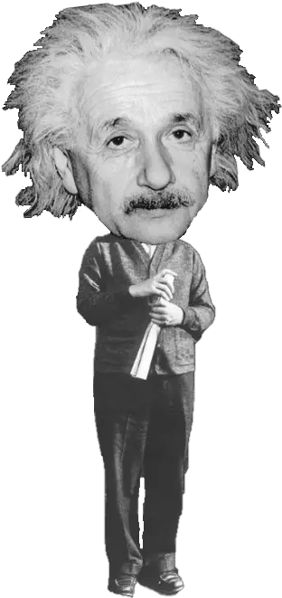 Grayscale Albert Einstein Png Einstein Png