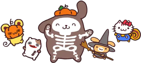 Sanrio Png Sanrio Characters Halloween Words Sanrio Sanrio Halloween Png Happy Halloween Png