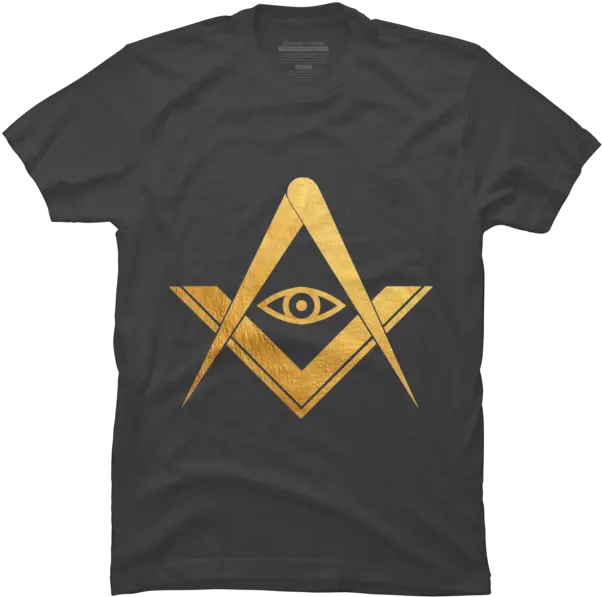 Download Golden Freemasonry Masonic Eye Symbol All Seeing Square And Compass Png All Seeing Eye Png