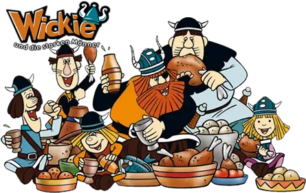 Vicky The Viking Logo Vicky And The Vikings Full Size Wickie Und Die Starken Männer Png Vikings Logo Png