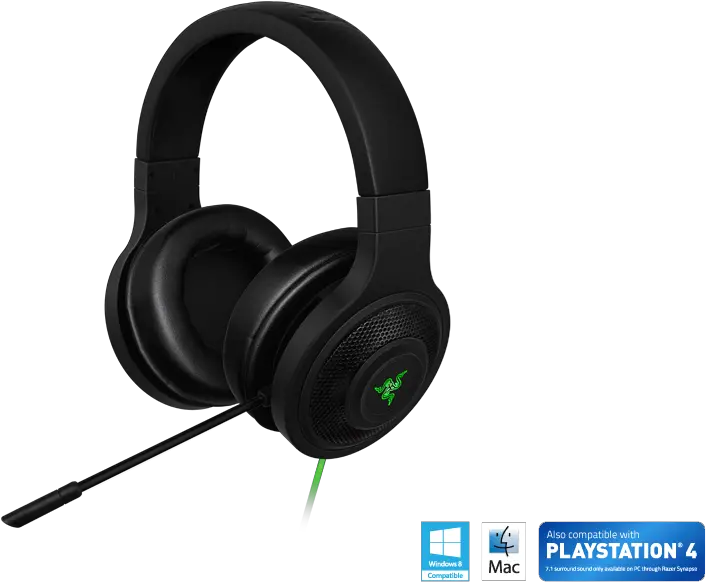 The Best Gaming Headsets For Razer Kraken Usb Green Png Razer Kraken 7.1 V2 Icon