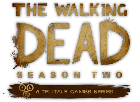Season Two Walking Dead Season 2 Telltale Logo Png Walking Dead Logo Png