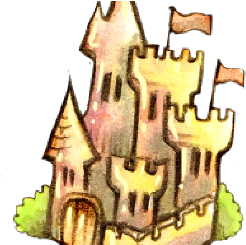 Fantasy City Clipart Icons Fiction Png Castle Icon Transparent