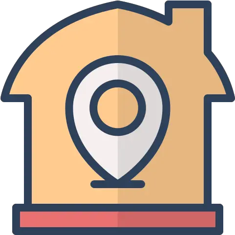 Location Pin Home House Real Estate Free Icon Of Vertical Png Real Estate Icon