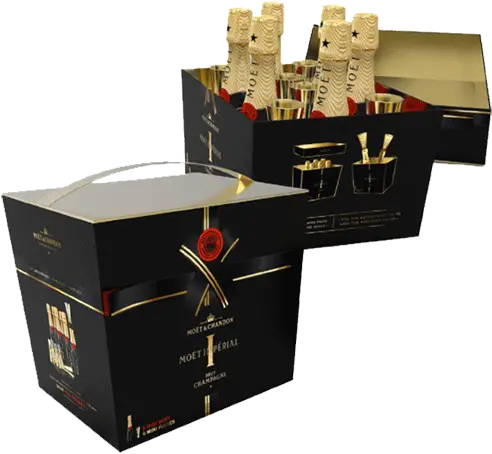 Moet And Chandon Ice Bucket 6x200ml Piccolo U2014 Point Wines Buy Wine Craft Beer Spirits Tastings Png