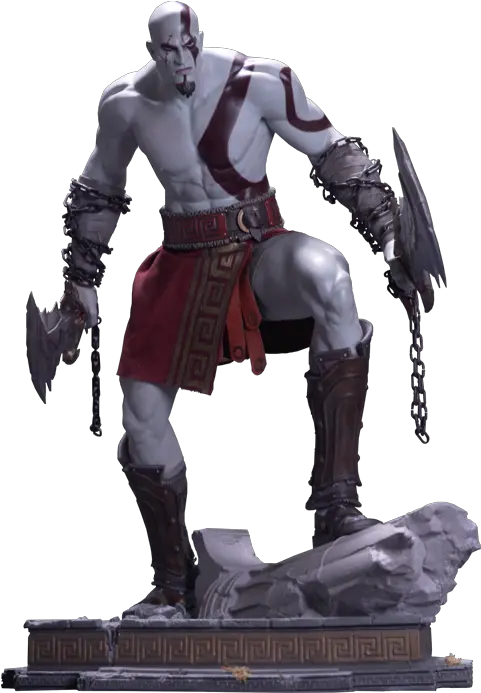 Download God Of War Statue Kratos God Of War 1 Png Kratos Transparent