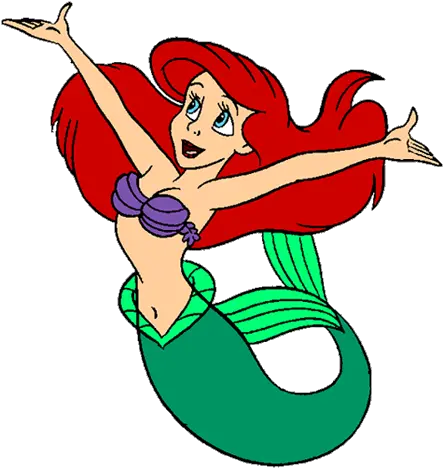 Free Disney Mermaid Cliparts Download Ariel Little Mermaid Clipart Png Mermaid Clipart Png