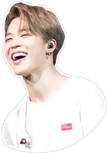 Jimin Telegram Sticker English Hd Wallpaper Smile Jimin Cutest Png Jhope Icon