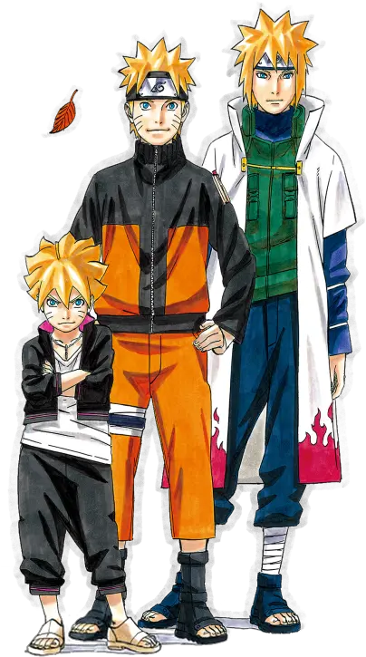 Naruto Characters Png Picture Naruto And Minato And Boruto Naruto Hokage Png
