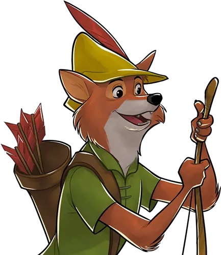 Battle Mode Robin Hood Disney Heroes Png Robin Hood Png