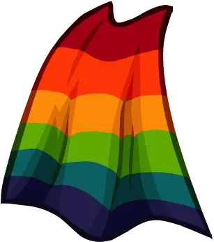 Cape Clipart Club Penguin Transparent Rainbow Cape Png Club Penguin Png