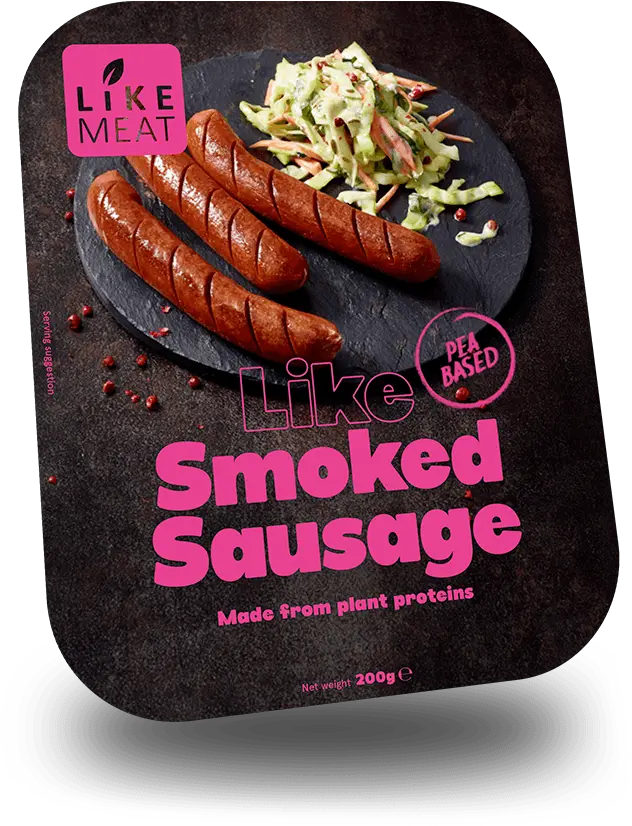 Plant Based Like Smoked Sausage Chilled Likemeat Knackwurst Png Sausage Png