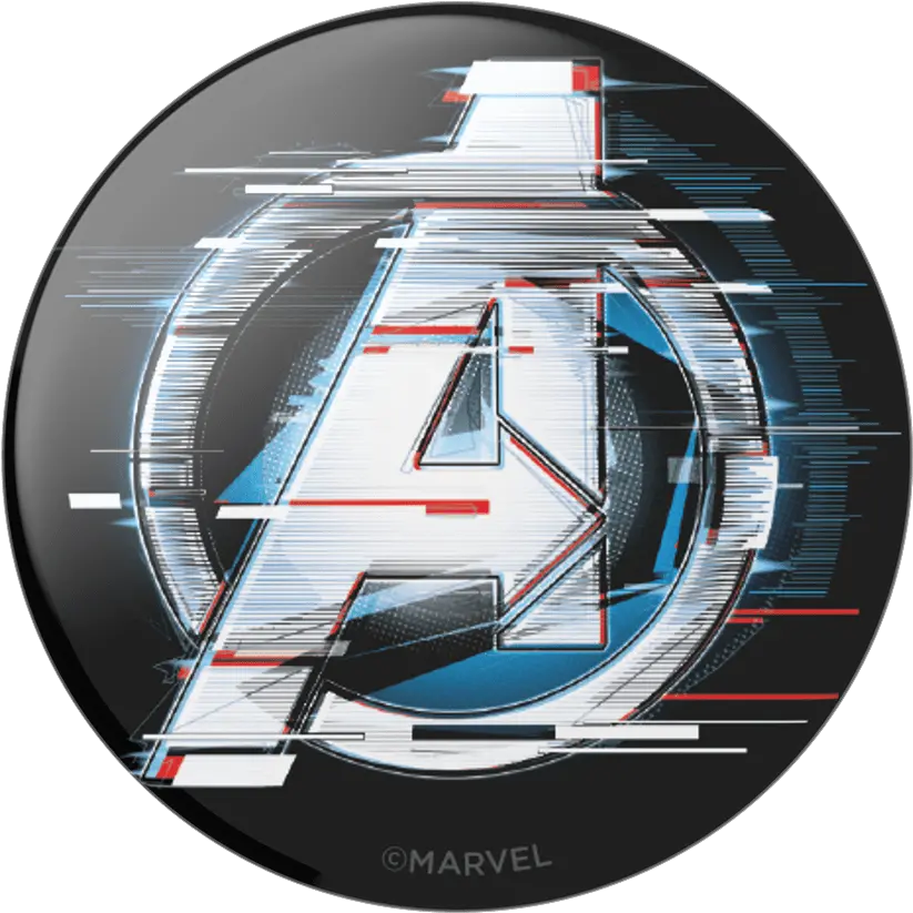 Shattered Avengers Logo Popsockets Marvel Popsockets Png Avengers Symbol Png