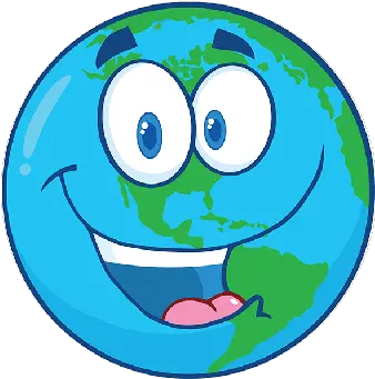 Earth Clipart Happy Pictures Cartoon Happy Earth Png Earth Clipart Transparent