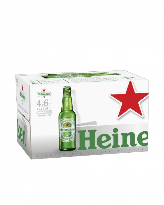 Mid Strength Low Carb Beer 24 X 330ml Beer Bottle Png Heineken Png