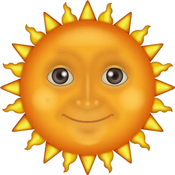 Sun Emoji Transparent Clipart Sun Emoji Png Smiling Emoji Transparent