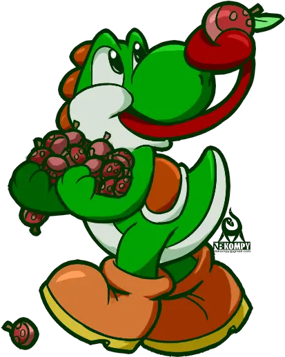 2wop Hungry Yoshi U2014 Weasyl Yoshi Hungry Png Yoshi Png