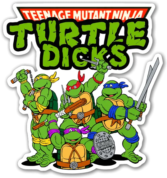 Turtle Dicks Teenage Mutant Turtle Dicks Png Ninja Turtle Logo