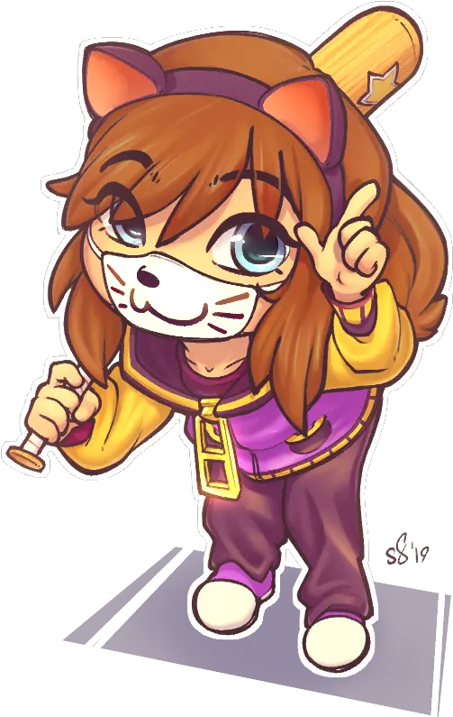 Nyakuza Hat Kid Cartoon Png Hat Kid Png