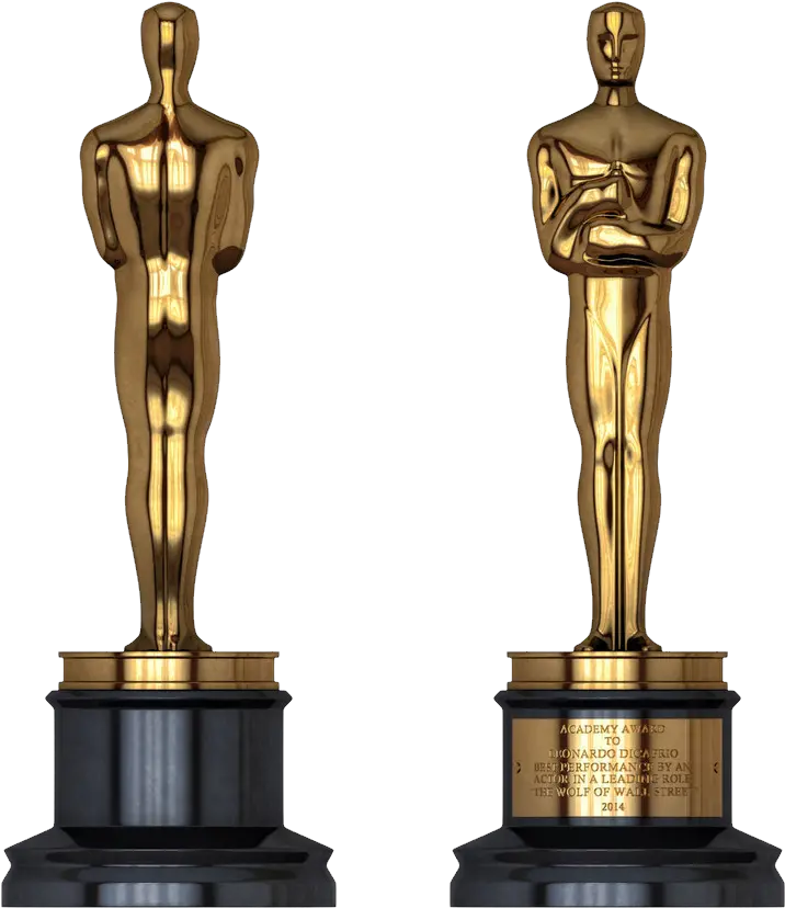 Academy Awards Png The Oscars Oscar Statue Png Lombardi Trophy Png