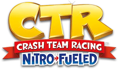 Crash Team Racing Nitro Ctr Crash Team Racing Logo Png Crash Bandicoot Logo Png