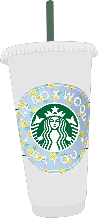 Mini Pineapple Custom Starbucks Cold Cup Starbucks Reusable Cold Cup Png Starbucks Cup Icon
