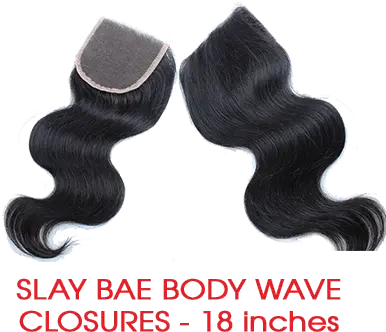 Slay Bae Body Wave Closures 18 Inches Ducray Elution Png Wave Hair Png