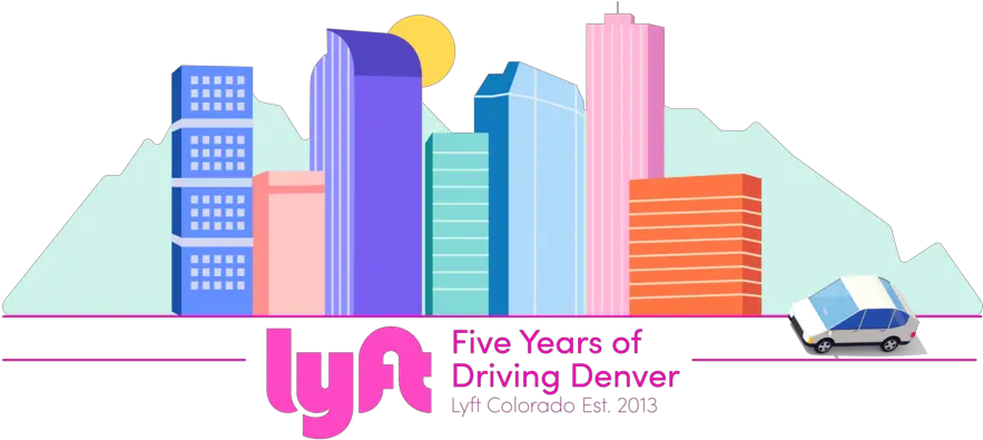 Download 5years Lyft Logo V3 Clip Art Png Lyft Logo Png