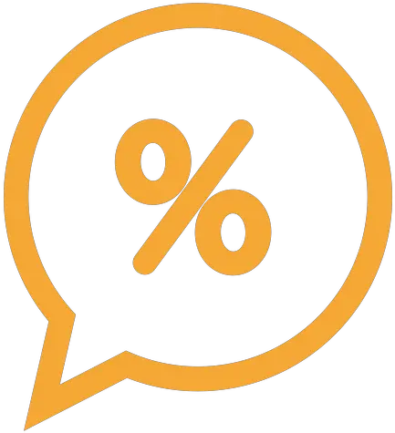 Percent In A Speech Bubble Icon Transparent Png U0026 Svg Dot Message Bubble Icon