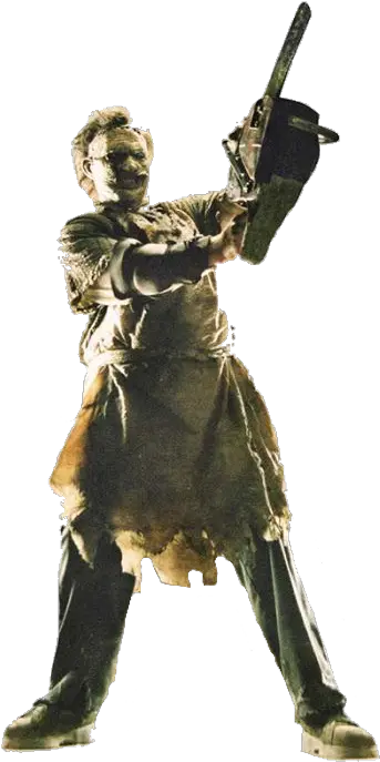 Download Leatherface Life Size Statue Png Leatherface Png